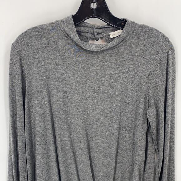 Sweet Journey Women's Casual Gray Long Sleeve Top Size Small - Picture 2 of 10